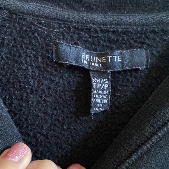 Brunette the label xs sweatshirt - Picture 3 of 3